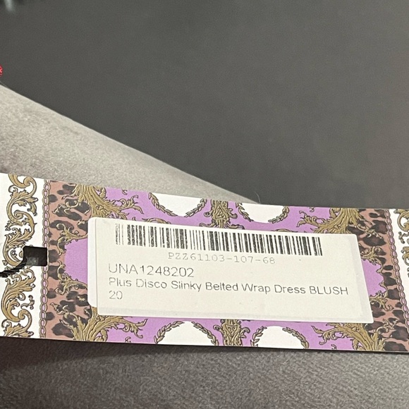 Rose colored disco dress. Dress only - Picture 2 of 4